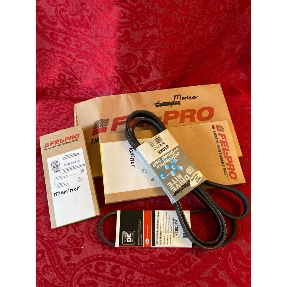 Lot 2005-2008 Mercury Mariner gasket and belts